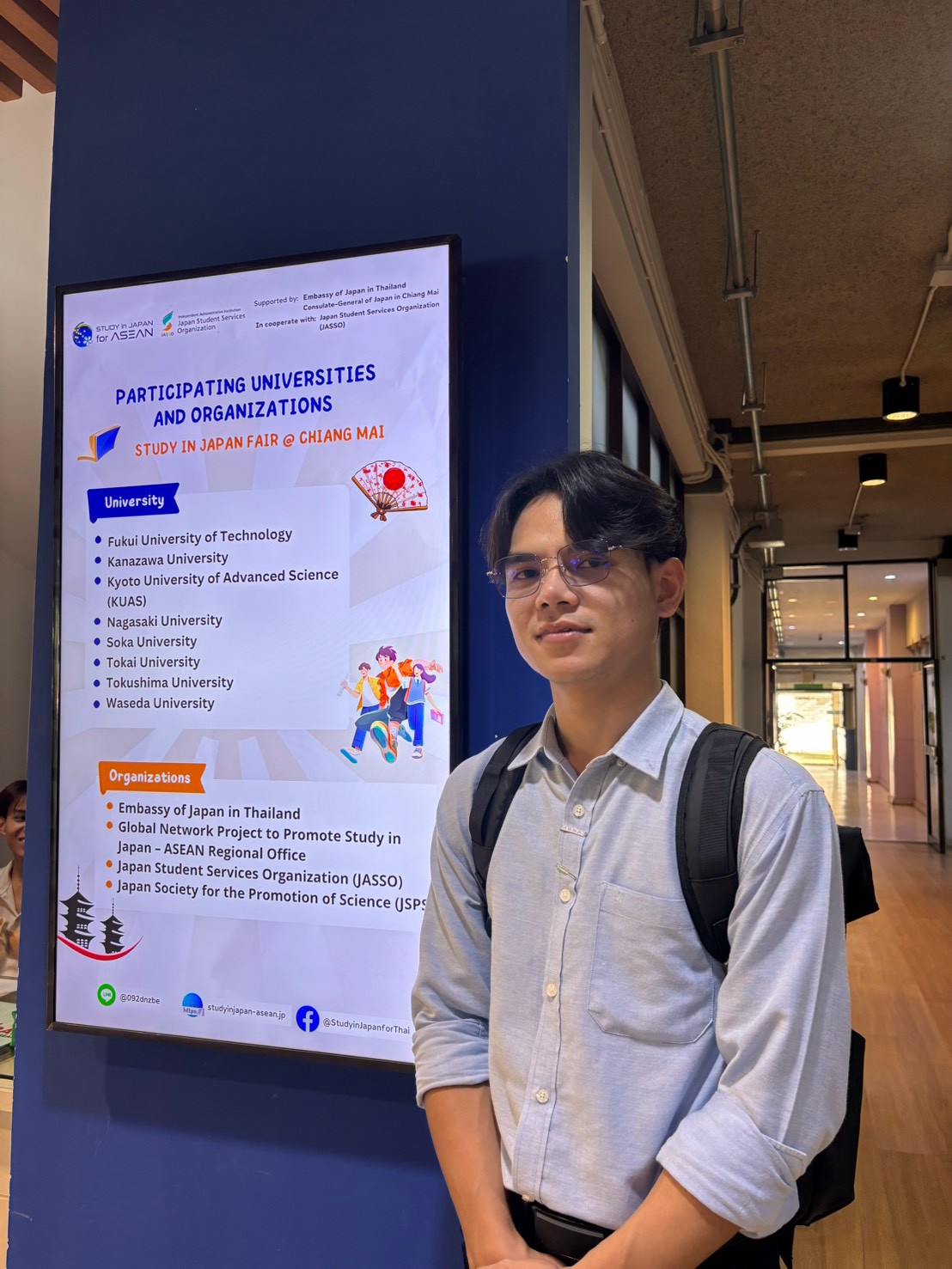ISL Students Attend the Study in Japan Fair 2026 in Chiang Mai